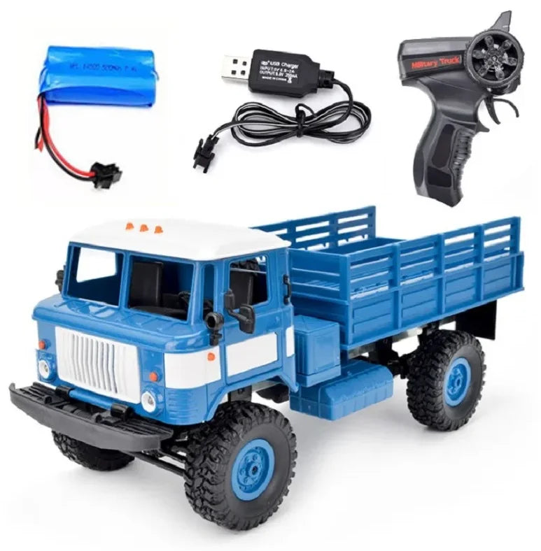 1 to 16 Scale 4WD Remote Control Military Cargo Truck