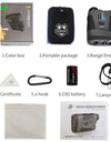 Laser Rangefinder Hunting Outdoor 1000yard Golf Rangefinder Speed Distance Meter Monoculars
