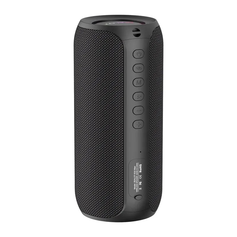 Portable Bluetooth Speaker, IPX5 Waterproof, Powerful Sound Box, Outdoor Stereo Bass, Music Track Speaker, 20W