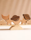 Baby Animal Threading Toys Wooden Seesaw Toys Blocks Board Games Montessori Hands-on Ability Educational Children Blocks Gifts