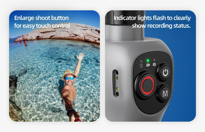 Underwater Bluetooth Selfie Stick with Wireless Remote for GoPro Hero 8 9 10 11 12 13