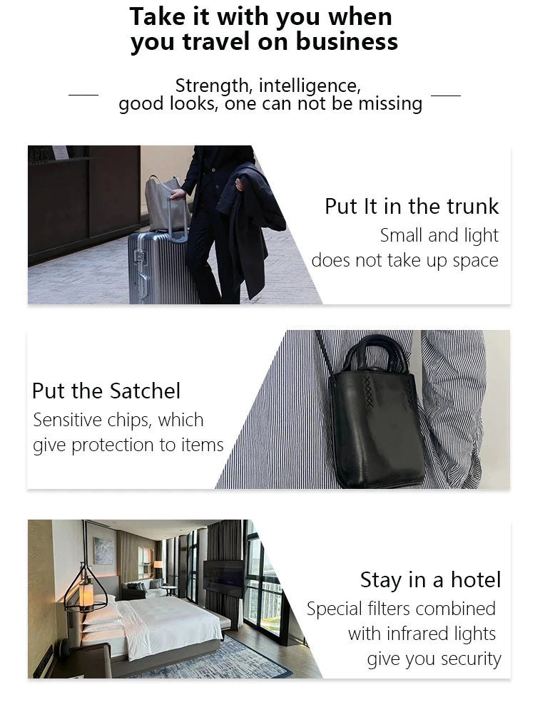 Travel fashion version of anti-camera Magic Mirror