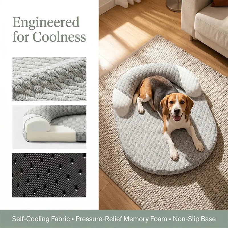 Summer Cooling Pet Bed Mat for Dogs and Cats