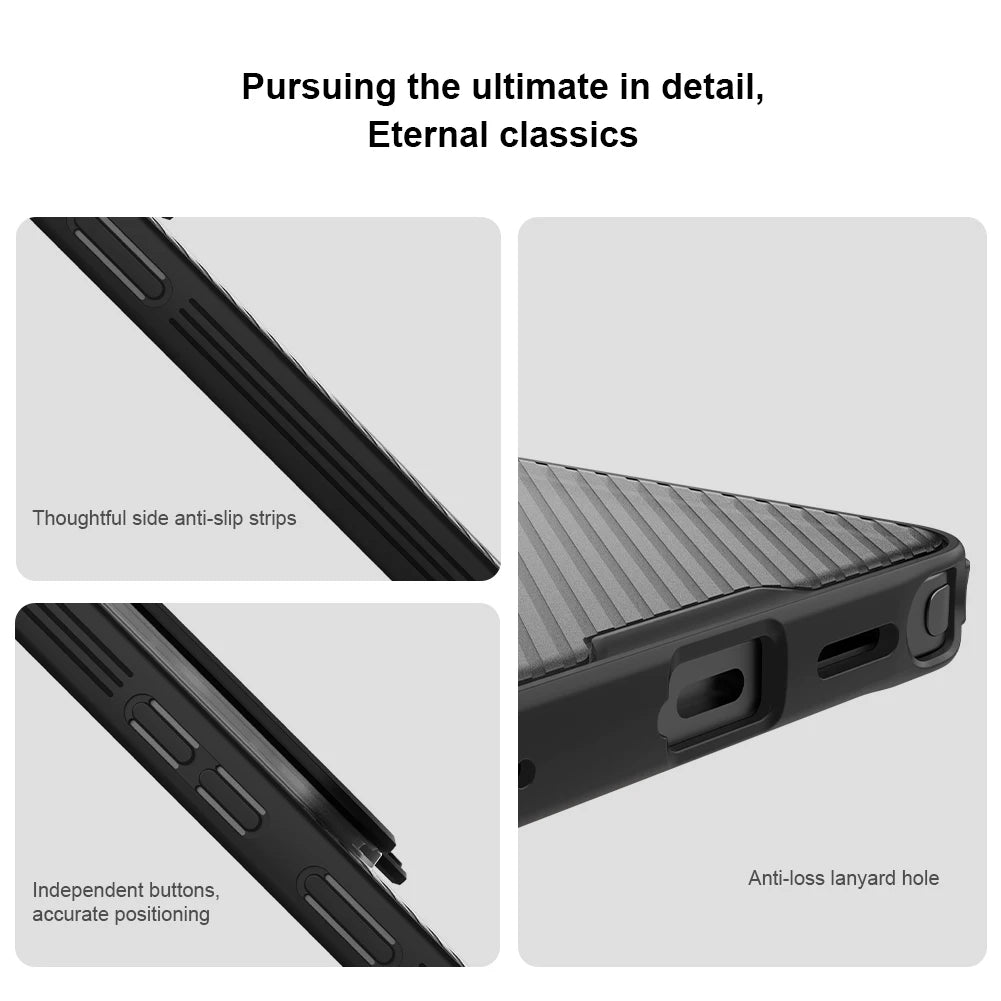 Magnetic CamShield Prop Case for Samsung Galaxy S26 Ultra – Camera Protection Bracket PC + TPU Back Cover