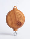 Baby Bed Bell Music Box Hanging Toys Wood Grain 360° Rotary Newborn Infant Crib Mobile Musical Box 0 12 Months Baby Rattles Toys