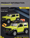 CCA 1:32 Suzuki Jimny Assembly Edition Alloy Diecast Model Assemble Car Toy Ornaments Decorative Trendy Ornament