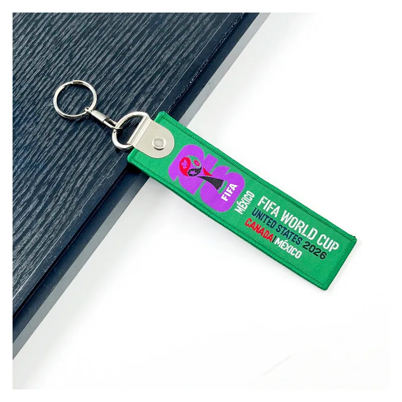 2026 Football Trophy Keychain Soccer Fan Backpack Charm Collectible