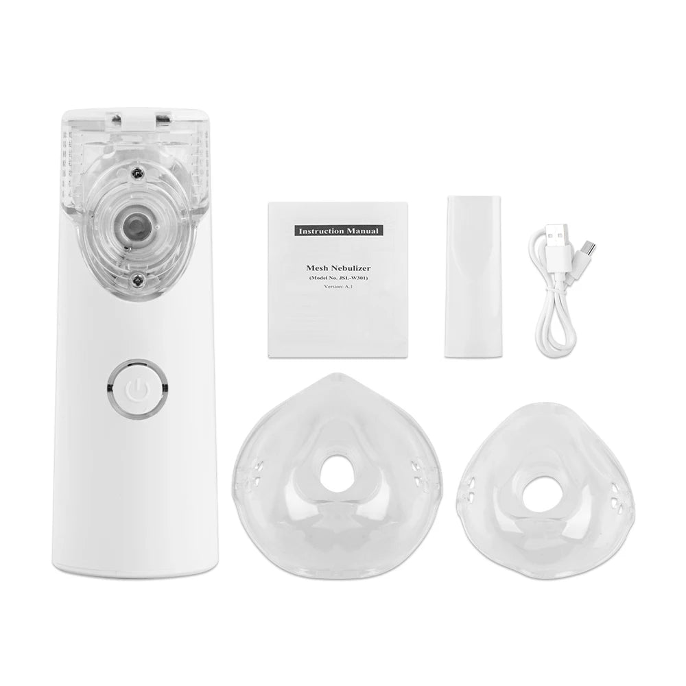 Handheld portable Inhale Nebulizer Mesh atomizer silent inhaler nebuliser inhalator  adult nebulizador Dry Battery Type