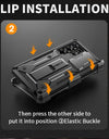 For Samsung Galaxy S25 Ultra Case Full-Body Heavy Duty Shockproof S25 Ultra Phone Case with Stand & Belt Clip Holster