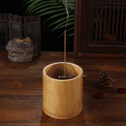 Bamboo Incense Burner Stick Holder Bronze Incense Holder Aromatherapy Incense Burner Buddhist Incense Burner Home Decoration