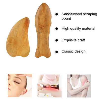 8Pcs/Set Wooden Guasha Scraping Massage Tool for Soft Tissue, Physical Therapy Stuff Used for Back, Legs, Arms, Neck, Shoulder