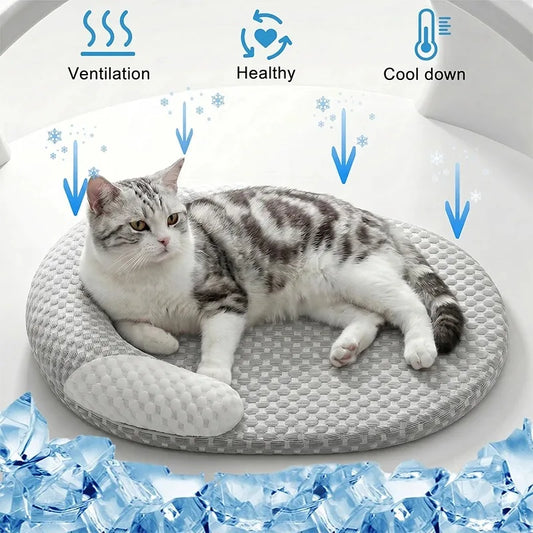 Summer Cooling Pet Bed Mat for Dogs and Cats