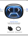 Bike Front Light 1500LM 5000mAH Battery Bicycle Light Aluminum Smart Sense LED Lamp Flashlight Cycling Headlight