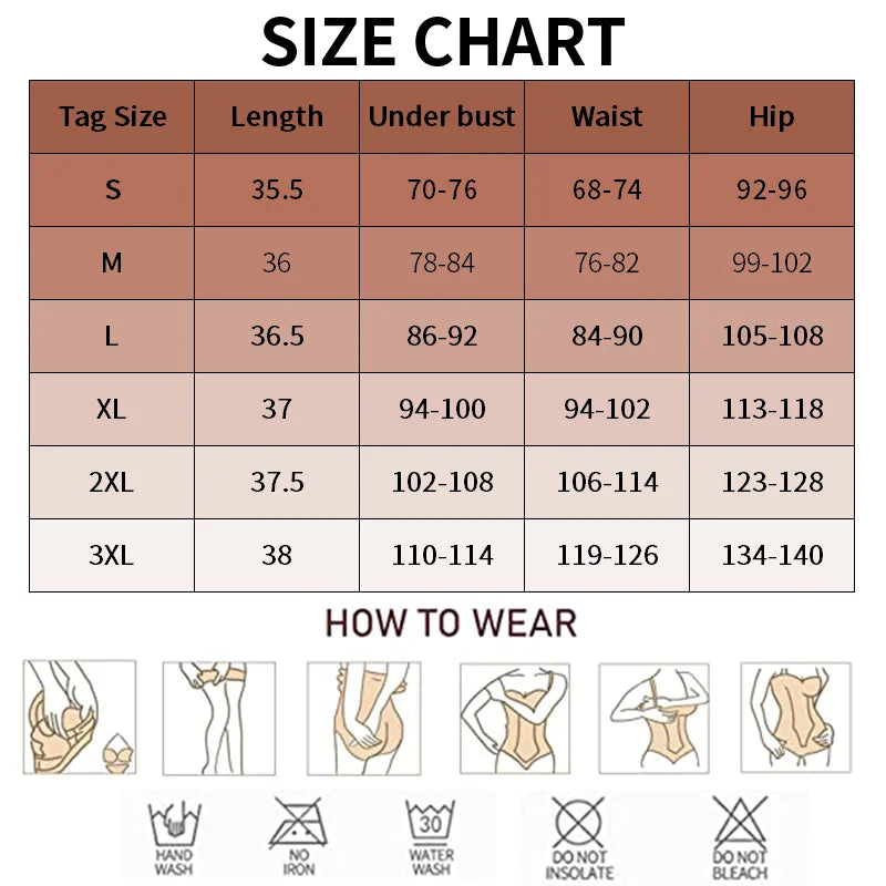 Women Full Body Bodysuit Corset Miss Moly Solid High Waist Control Binder Party Seamless Tummy Trimmer Bodyshaper Shapewear