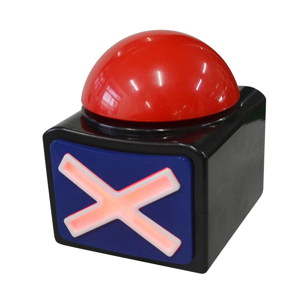 Game Answer Buzzer with Sound & Light – Trivia Quiz & Contest Button