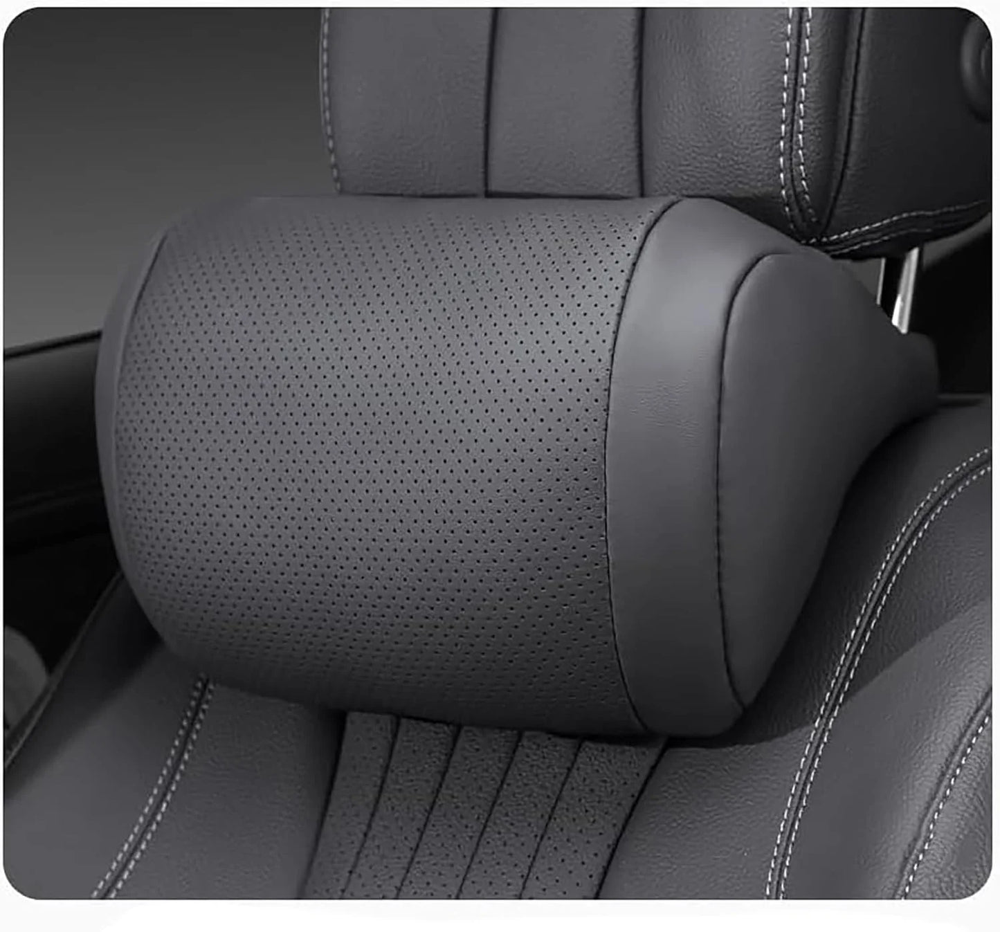 Car Seat Headrest Universal Travel Rest 3D Neck Pillow Protect Neck Soft Fluffy Comfortable Neck Rest Car Accessories