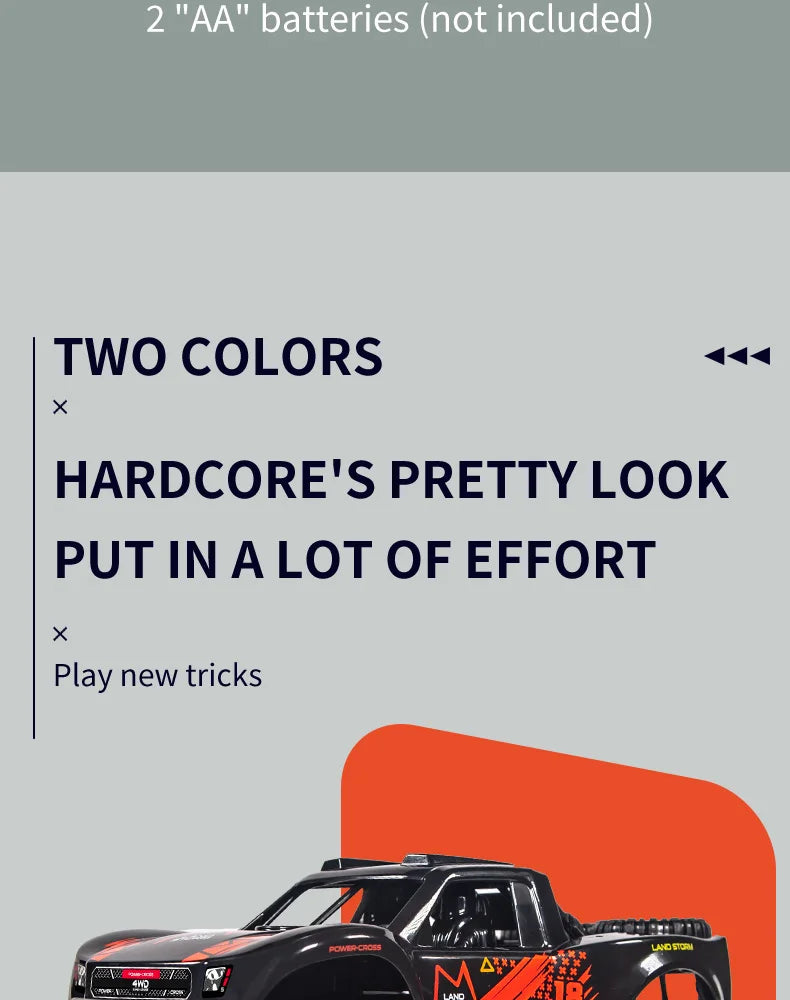 2.4G Amphibious Off-road Climbing RC Flip Stunt Car Racing All-terrain Waterproof 's RC Toys Gifts