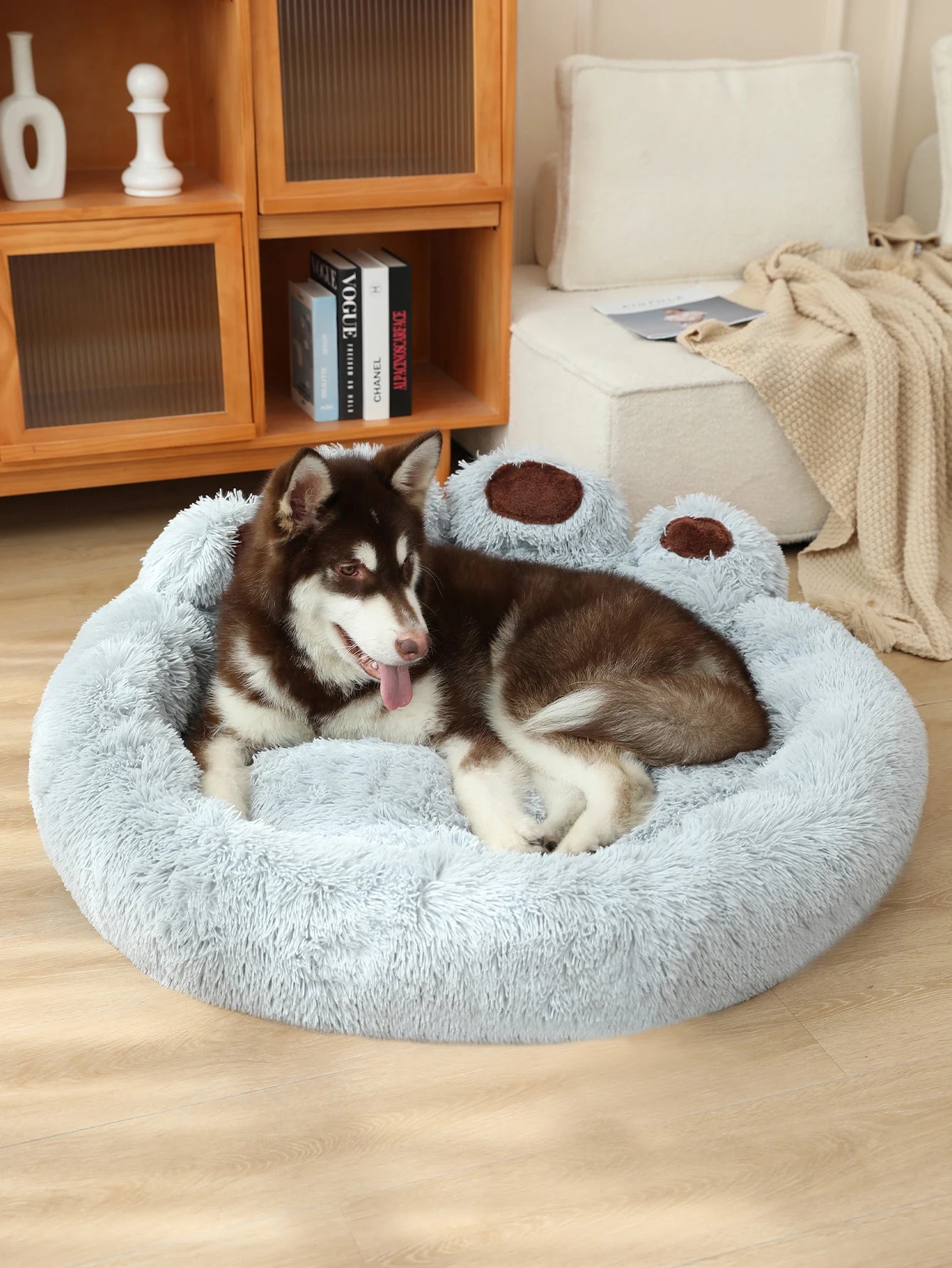 Plush Pet Bed Sofa Cushion for Dogs and Cats