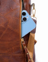 Multifunctional Large Capacity Backpacks High Quality Leather Luxury Designer Brand Women's Backpack