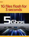 Kodak 6 In 1 USB C HUB 4K 30Hz to HDMI PD Multi Splitter Type-C Adapter for Macbook USB3.0 HUB SD Card Reader Multi Converter