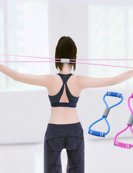 Yoga Elastic Exercise Bands Fitness Equipment CrossFit Bodybuilding Workout Tension Rope Resistance Band Home Gym