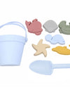 Summer Beach Toys for Kids Soft Silicone Sandbox Set Beach Game Toy for Send Children Beach Play Sand Water Play Tools Sand
