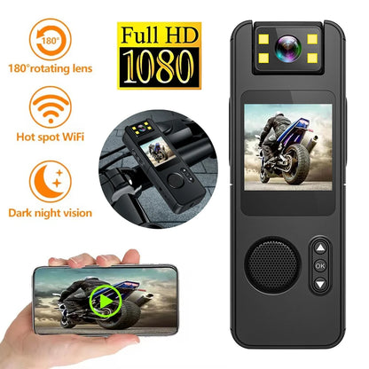 Ultra HD 4K Wifi Hotspot Mini Camera Portable Digital Video Recorder Body Cam Night Vision DVR Miniature Camcorder