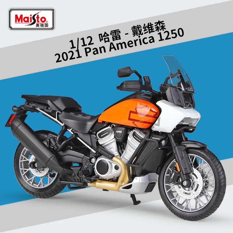 Diecast Harley Street Glide Special 2015 Motorcycle Model 1 to 12 Scale