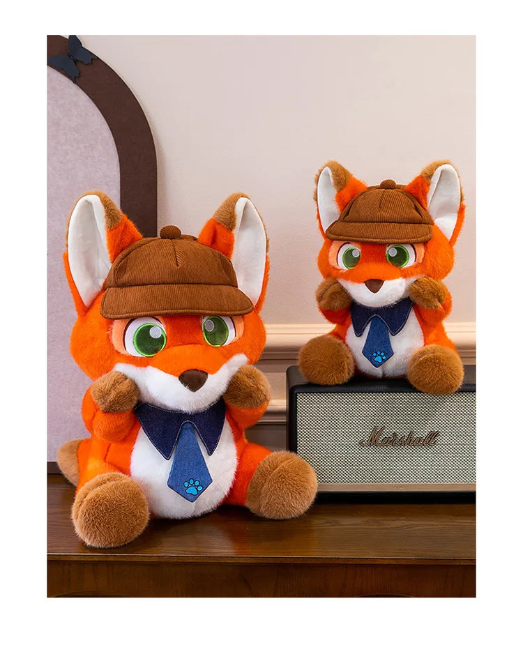 Cute Fox Character Plush Stuffed Doll Toy