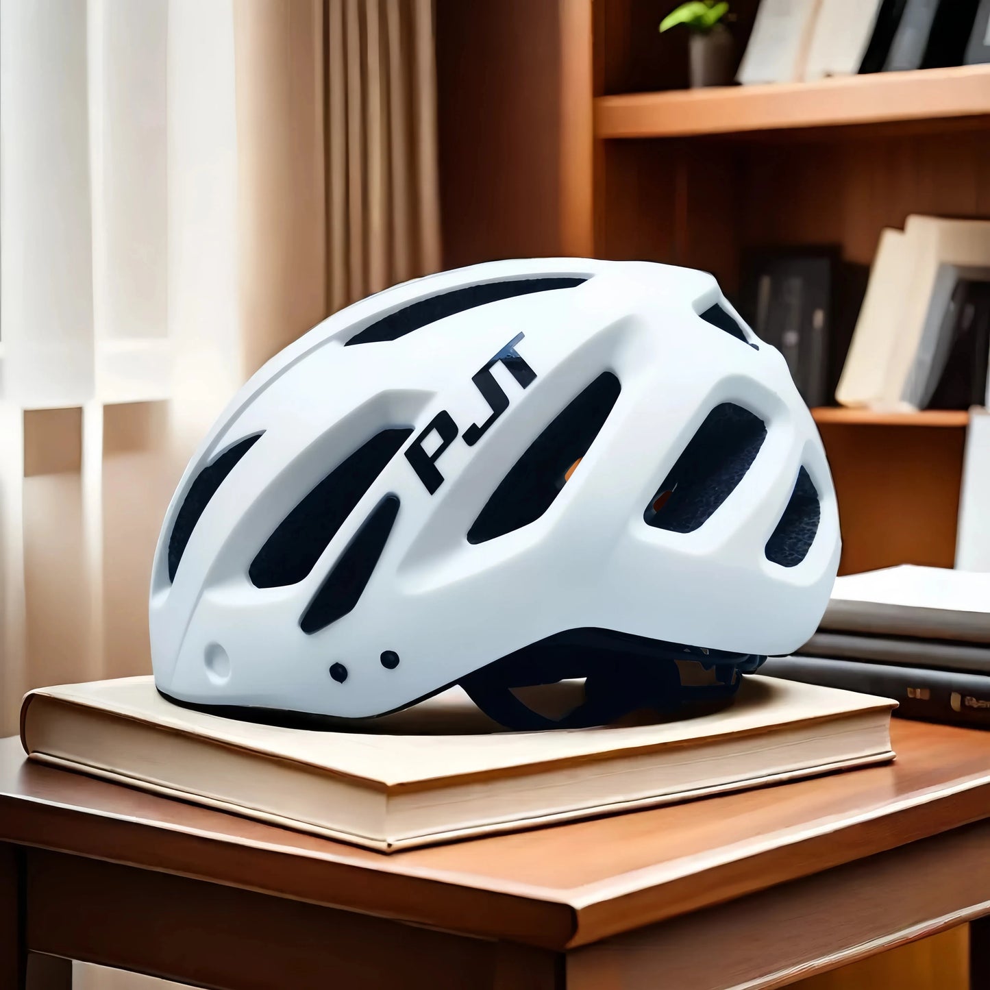 Rechargeable LED Cycling Helmet With Dual Mode Goggles