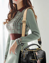 Handbags High Quality Leather Shoulder Bags Designer Solid Color Handbag