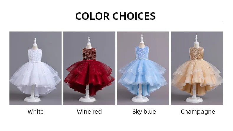 Sleeveless Ball Gown with Train Pageant and Recital Dress