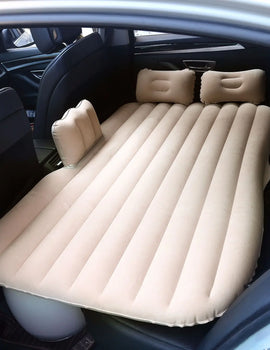 Inflatable Car Bed SUV Interior Rear Seat Sleeping Pad Travel Air Pad Car Accessories PVC Material