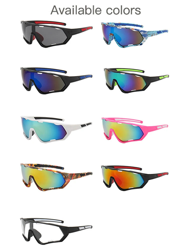 Cycling Sunglasses UV400 Glasses Outdoor Sport Goggles Fishing Running Hiking Riding Racing