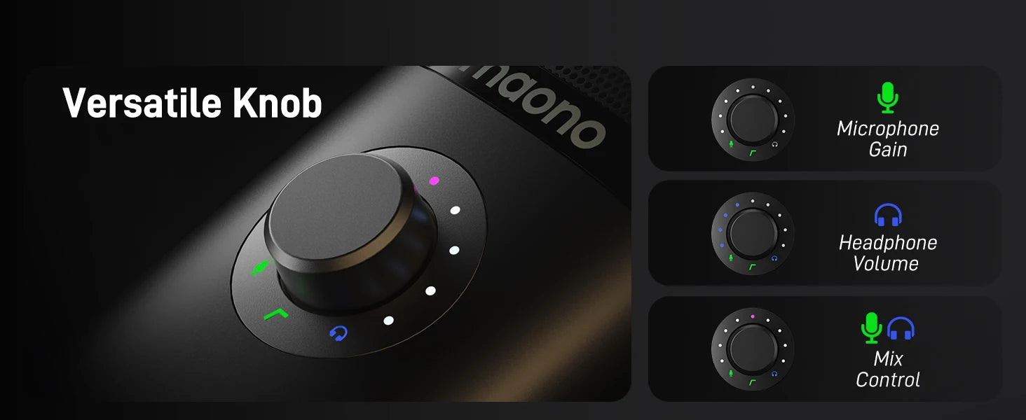 PM450 USB Condenser Microphone. Studio-mic. Comes with shock mount & software