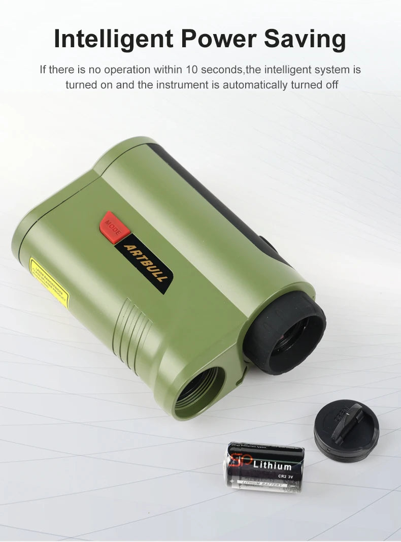 OLED Red Display 1200Yard / 2000Yard Laser Rangefinder with 7X Magnification