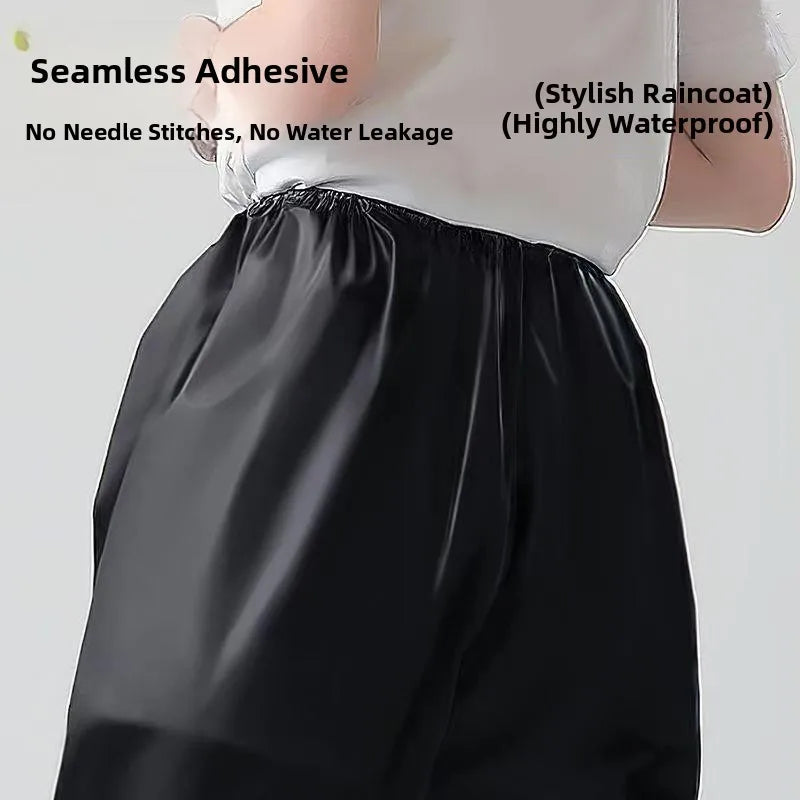 Adult Waterproof Cycling Rain Suit with Separate Rain Pants