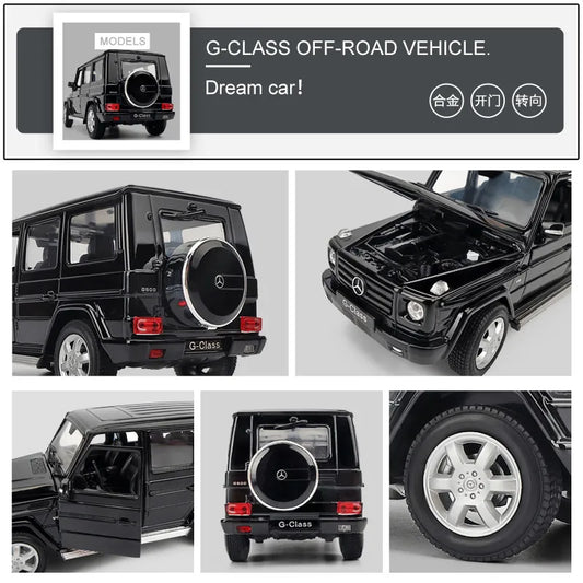 1 24 Scale Mercedes Benz G500 SUV Diecast Model Car