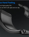 For iPhone 16 Pro Max Case Silicone Carbon Fiber Protector Case For iPhone 16 Pro Max Cover Shockproof Rubber TPU Cover Case