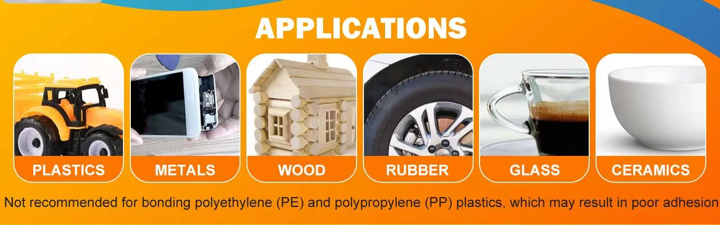 1-5pcs 502 Super Glue, Instant Glue, Quick Drying Cyanoacrylate Glue, Leather, Rubber, Wood, Metal, Glass, Strong Bonding, Liquid Glue Tool, 20ml, Long Lasting Sticky, No Turning White