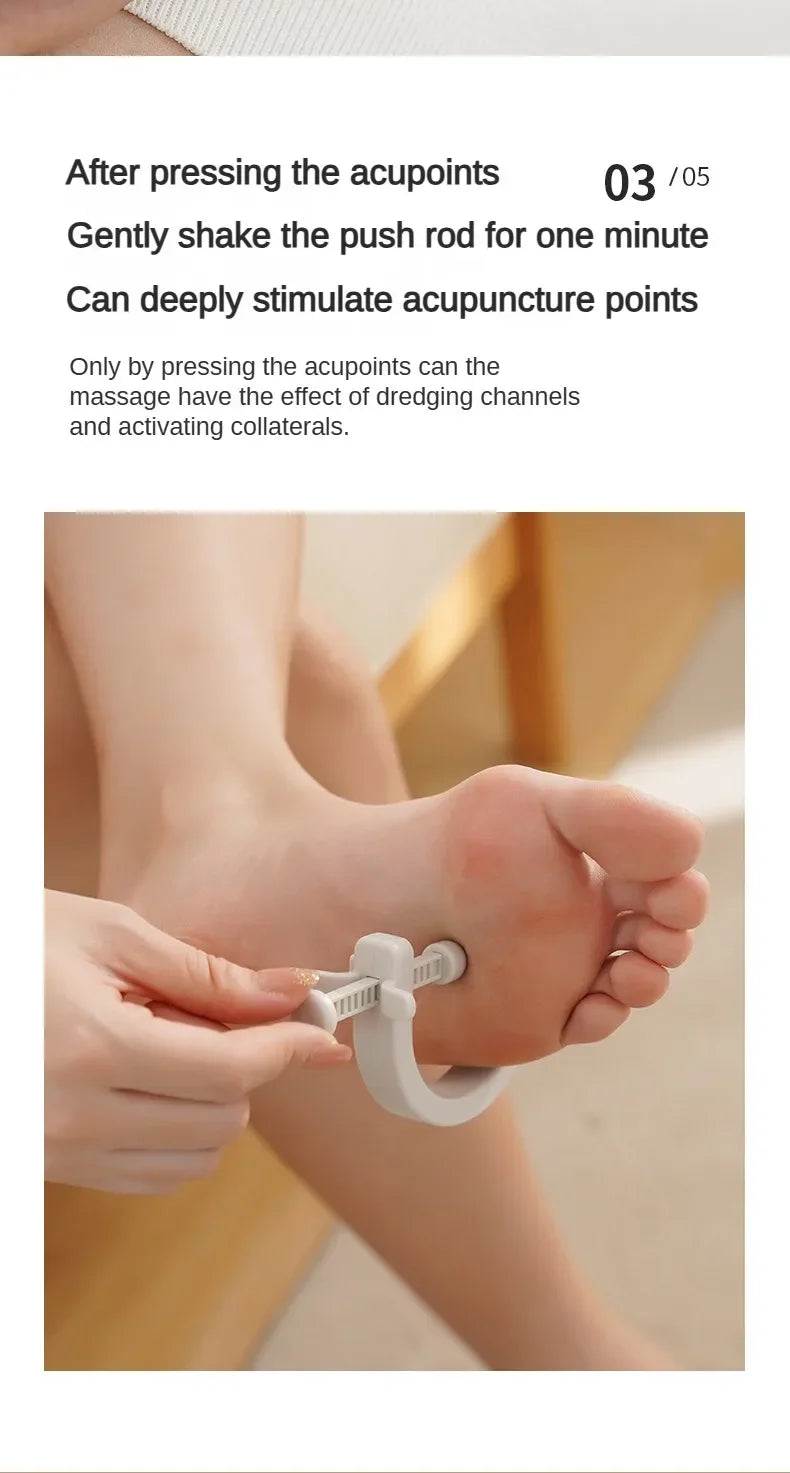 Finger Joint Hand Feet Massager Wearable Acupressure Massager Headache Relief Tension Relief Relieving Head Pain