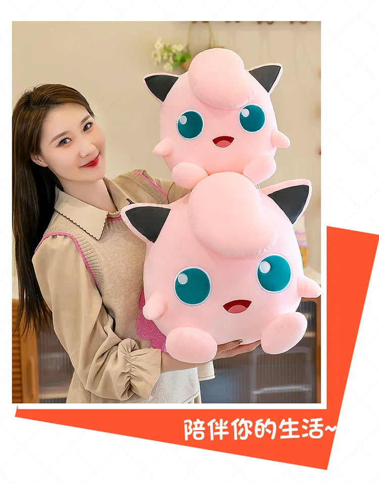Pink Jigglypuff Plush Stuffed Animal Soft Pillow