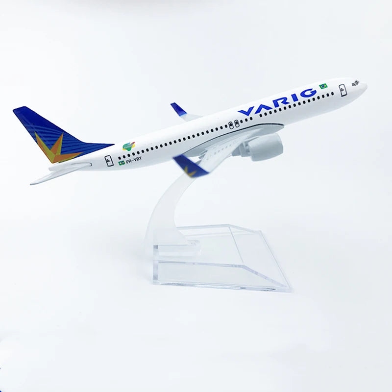 16CM VARIG Airlines Boeing 737 Aircraft Model