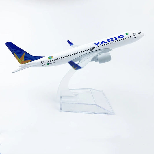 16CM VARIG Airlines Boeing 737 Aircraft Model