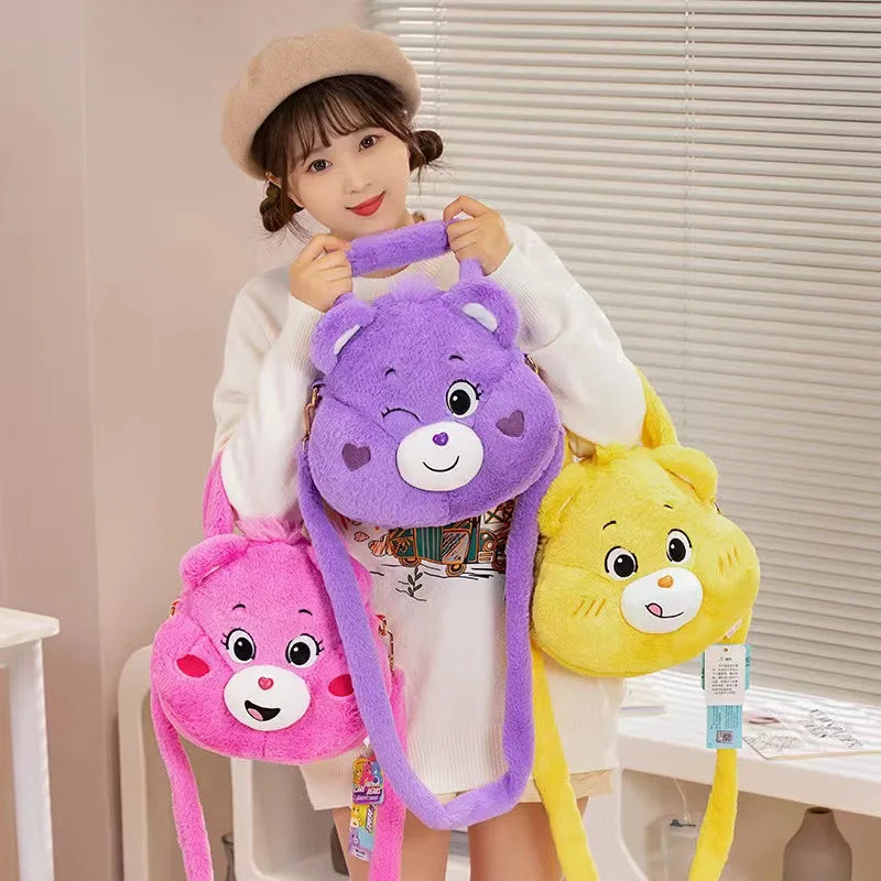 Kawaii Plush Bear Backpack Soft Shoulder Bag