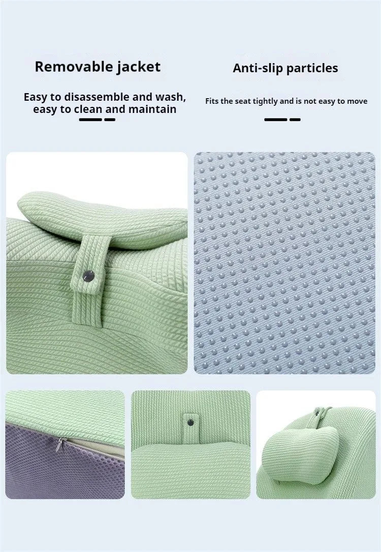 Face Down Pillow Home Massage Pillow Comfortable Ergonomic Bed Wedge Support Pillow Cushion with Neck Support for Sleeping