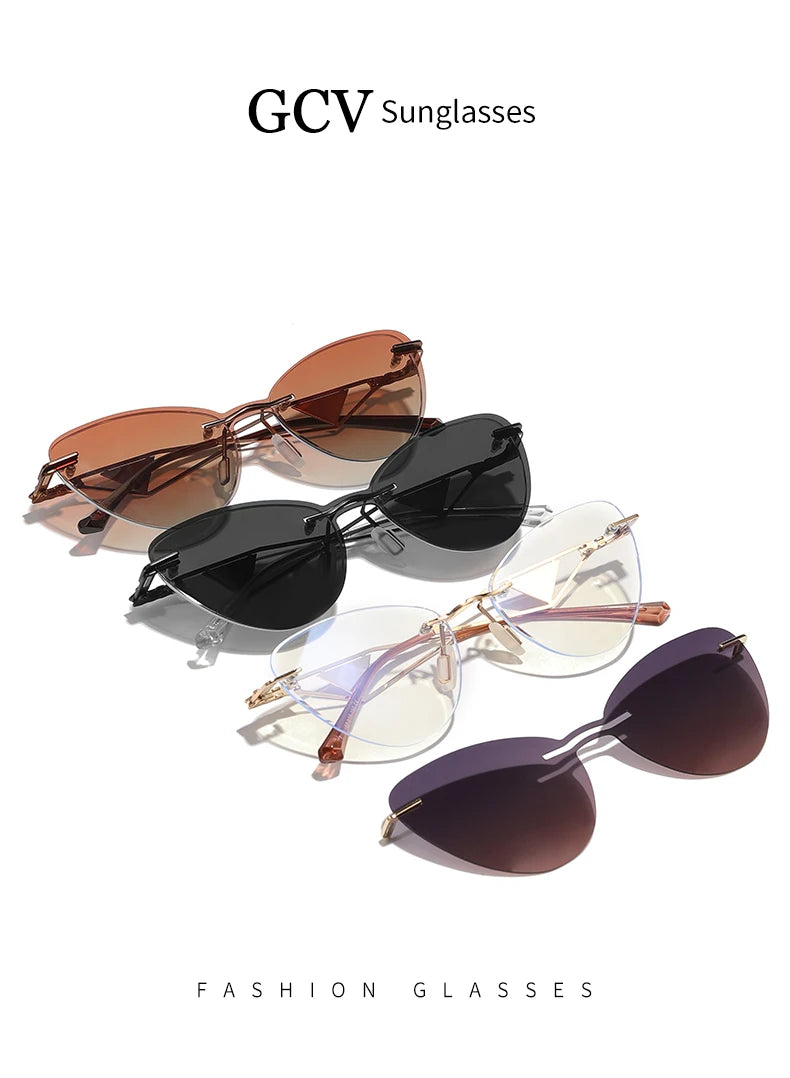 2 in 1 Butterfly Polarized UV400 Anti Blue Light Sunglasses for Women Multifunctional Eyewear