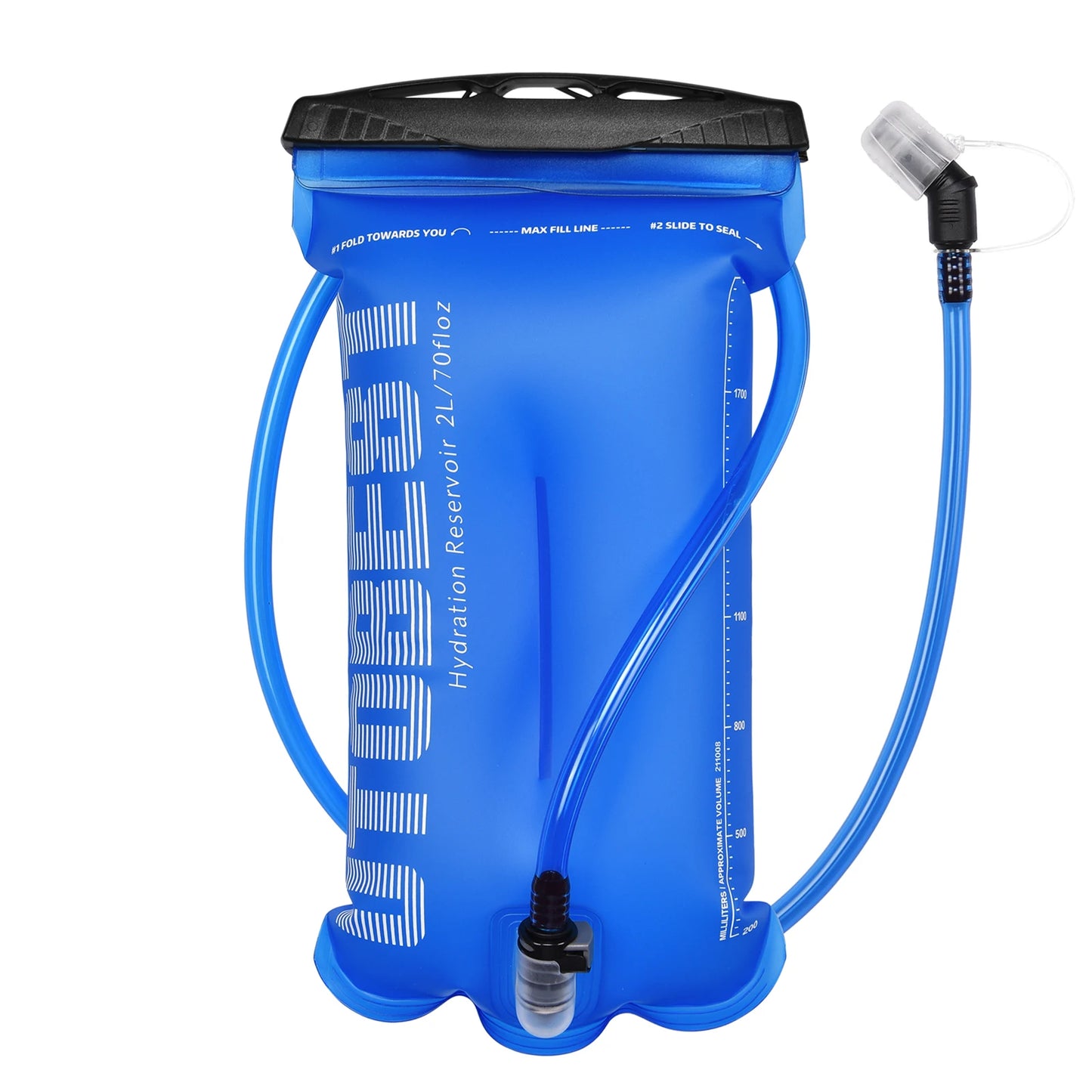 1.5L/2L/3L Water Bladder Hydration Pack Reserevoir TPU Water Bag for Camping Cycling Running Hiking