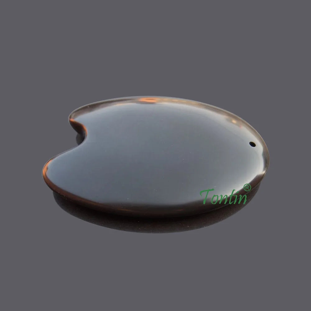 5A grade Original Si Bin Bian stone massage guasha kit beauty face hand pieces U shape GUA SHA healthcare back massager