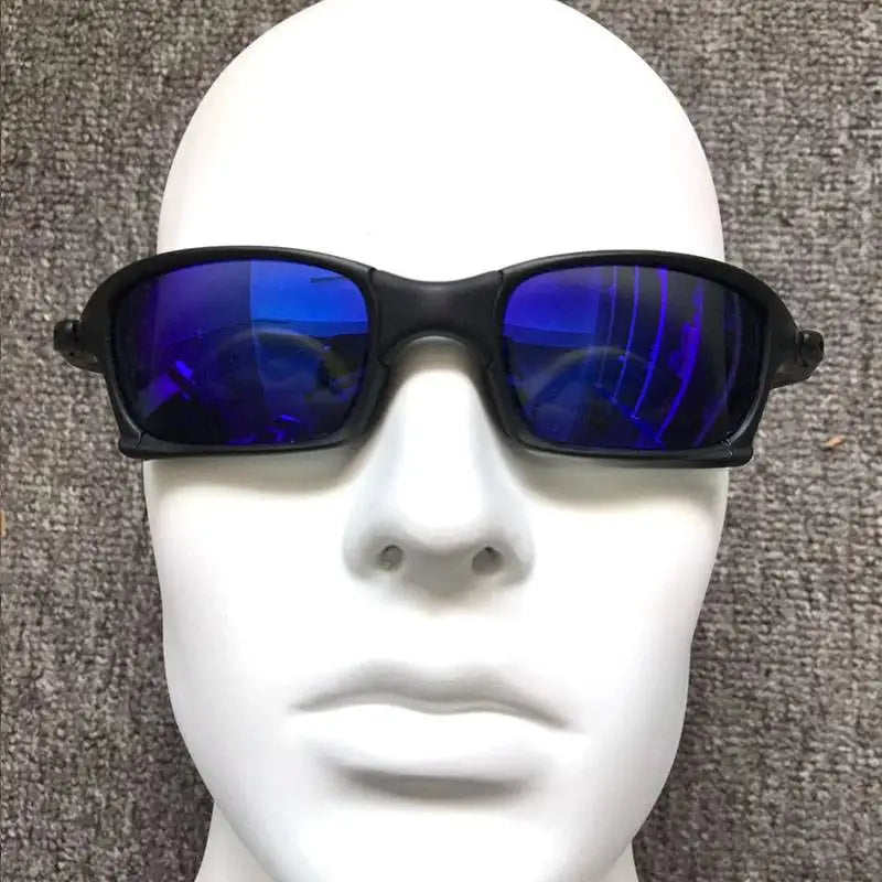 Polarized UV400 Cycling Sunglasses for Men – Metal Frame Fishing Riding Bicycle Goggles Eyewear